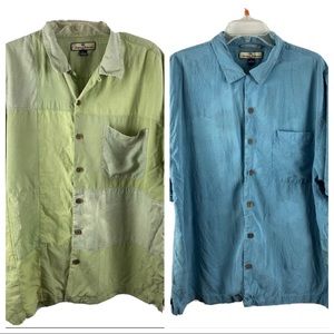 Pre-owned Tommy Bahama Blue & Green Bundle - XL